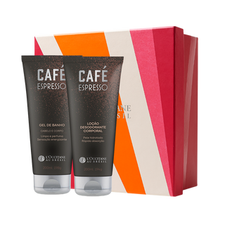 Presente Café Expresso: Gel de Banho e Loção Corporal